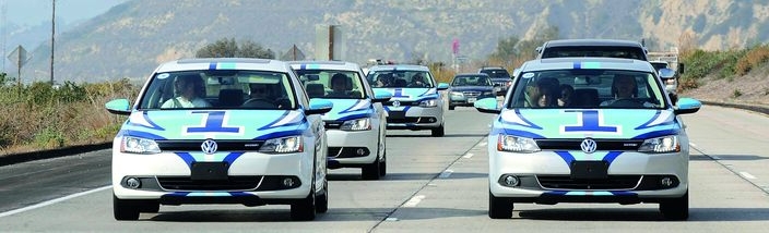 El Jetta Hybrid impresiona en el Volkswagen Think Blue. Championship