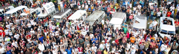 Éxito de asistencia en la 11ª concentración FurgoVolkswagen, donde se han reunido más de 600 furgonetas