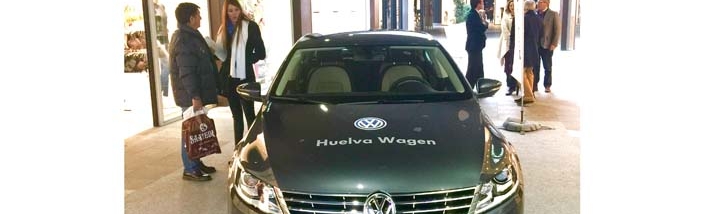 Huelva Wagen promocionará los modelos Audi y Volkswagen en el Centro Comercial Holea