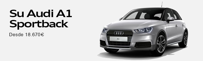 Audi A1 Sportback desde 18.670€