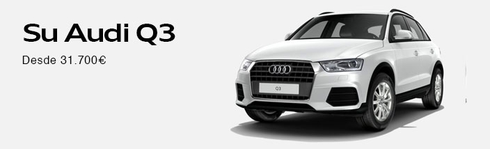 Audi Q3 desde 31.700€
