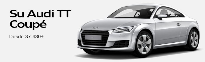 Audi TT Coupé desde 37.430€
