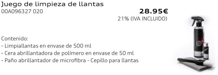 Juego de limpieza de llantas